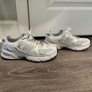 New Balance 530 white and silver